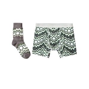 PAIR OF THIEVES BOXER BRIEF & MATCHING SOCK SET - GREEN SIZE XL 38/40 (NEW)